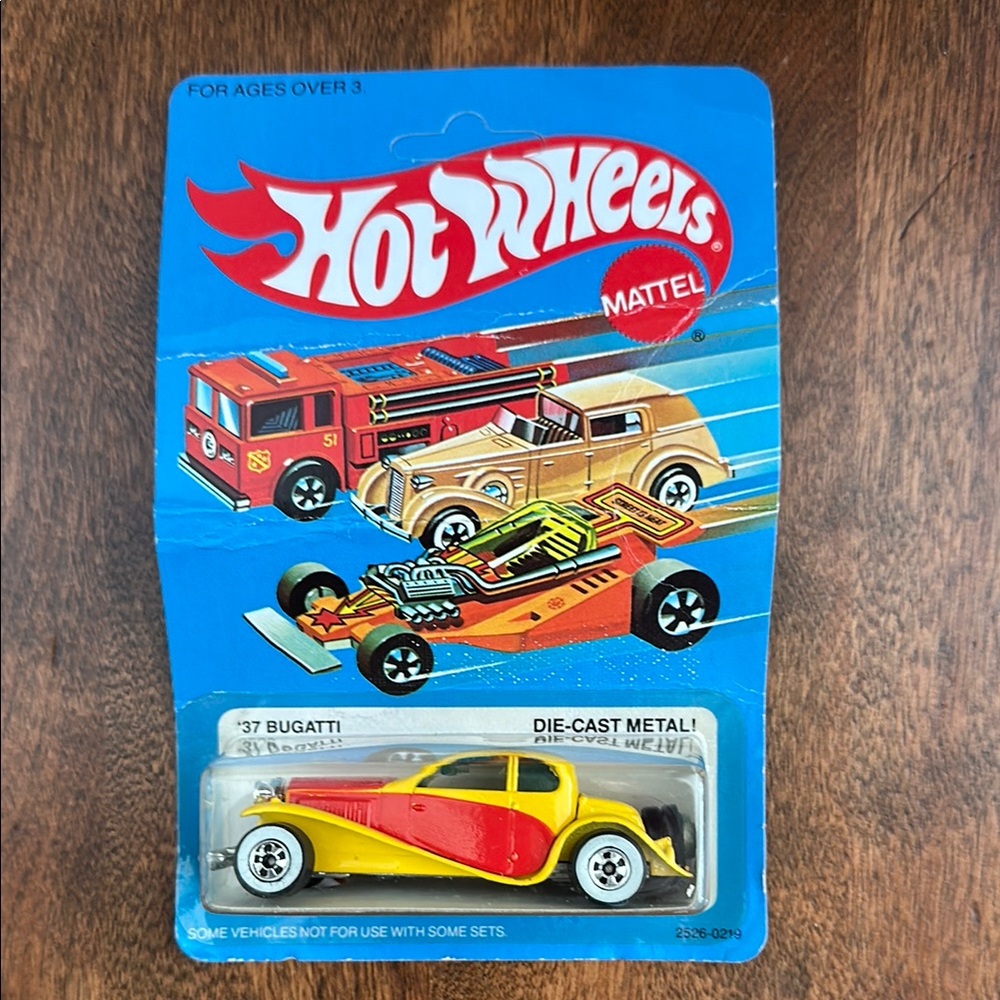 Hot Wheels ‘37 Bugatti 1982 Mattel